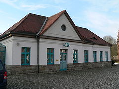 Stazione di Trendelburg nel 1914.