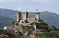 Zamek w Foix we Francji