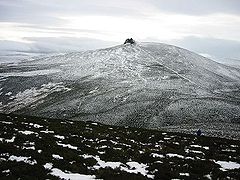 Clach na Beinne fanôf Mount Shade