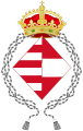 Coat of Arms of Mary of Austria as Dowager Queen of Hungary
