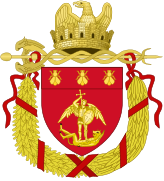 Escudo bajo dominio napoleónico.