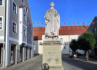 Denkmal Ludwig I auf dem Ludwigsplatz