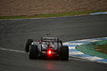 Barrichello testing at Jerez, February