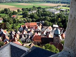 Skyline of Felsberg