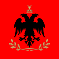 Vlag van die president van Albanië