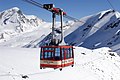 Un teleférico hacia el Zermatt