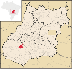 Location in Goiás state