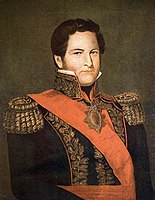 Juan Manuel de Rosas, principal dirigente de la Confederación Argentina (1835-1852).