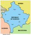 Republika Kosovo, priznata od strane 102 države članice Ujedinjenih nacija