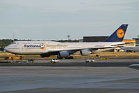 ボーイング 747-8 D-ABYI 「Fanhansa Siegerflieger」