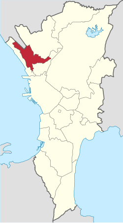 Mapa ning Keragúlang Menílâ ampong Malabon ilage