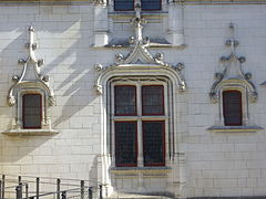 Détail de la façade.