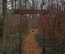 Hiking path in Westphalia