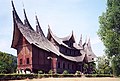 Tipične drvene građevine u Zapadnoj Sumatri