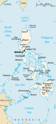 Filippine - Mappa