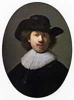 Rembrandt en 1632, en su época de mayor fama como retratista.