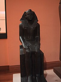 Zitbeeld Senoeseret III Louvre