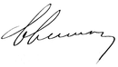 Firma di Robert Schuman