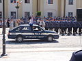 Daewoo-FSO Polonez Caro Plus in Policja livery.