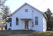 Library and former town hall, built 1910