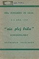 Kongreslibro, 1939