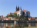 Die katedraal van Meissen en kasteel Albrechtsburg