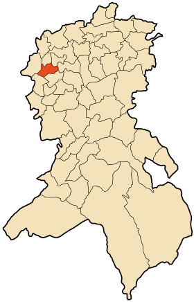 Localisation de Sidi Ali Boussidi