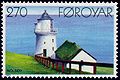 Faro Borðan, Nólsoy 1893 Emissione: 23 settembre 1985