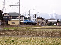 塚原駅 - 和田河原駅間（2007年2月19日）