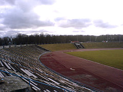 Stade central de Kalev.