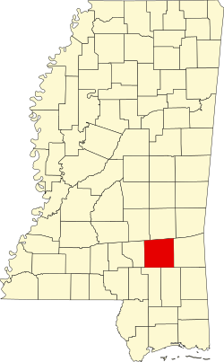 Koartn vo Jones County innahoib vo Mississippi