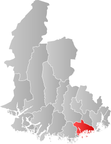 Poziția localității Søgne
