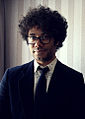 Richard Ayoade op 7 maart 2011 (Foto: Yusuf Laher) geboren op 23 mei 1977