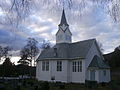 Rogne kyrkje etter teikning av Grosch.