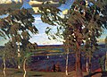 Зелёный шум. 1904 Холст, масло. 107×146 см Государственный Русский музей