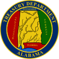 Seal of the Alabama Treasury Department