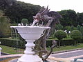 Dragon fountain