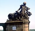 English: Centaur at the Glienicke Bridge. Sculptor: Stephan Walter, 1908 Deutsch: Kentaur an der Glienicker Brücke. Bildhauer: Stephan Walter, 1908