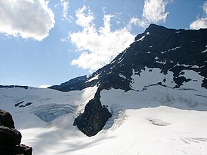 Nährgebiet des Storglaciären