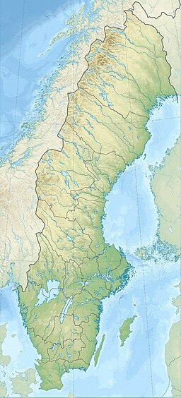 Furuviksparkens läge i Sverige.