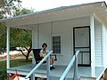 Elvis Presley birthplace, in Tupelo, Mississippi.