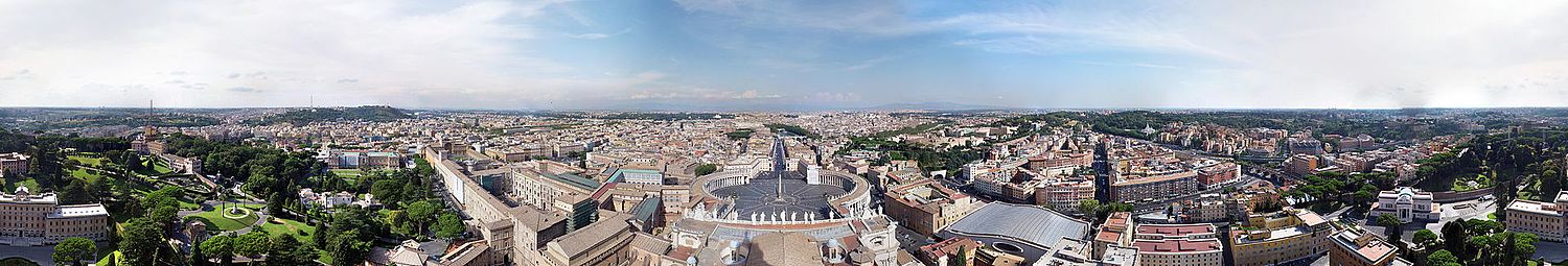 Vista panoramica davent da la cupla dal Dom da s. Peder