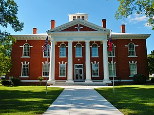 Webster County Courthouse in Preston