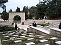 One of the Ottoman Turkish military cemeteries