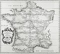 La carte de 1744 : P. de Bouliac du petit-Bourdeaux.