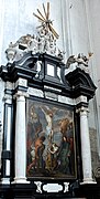 Retablo de la Crucifixión en la misma catedral, de Van Dyck (1630).