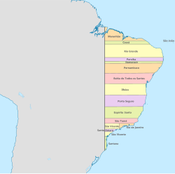 Brasil vào năm 1534