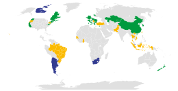 Carbon taxes and emission trading worldwide