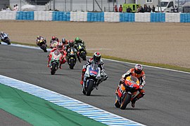 Casey Stoner leads the group 2012 Jerez 2.jpg