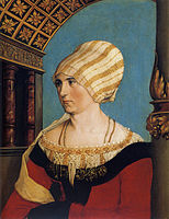 Δωροθέα, σύζυγος του Γιάκομπ Μάγερ, 1516, Βασιλεία, Kunstmuseum